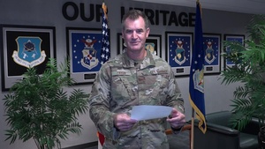 Col John Tryon, AFCEC Commander, Det 1, 'Virtual' All-Call to AFCEC-Tyndall Team, Sept. 25, 2020