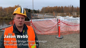 River Road Bridge construction update