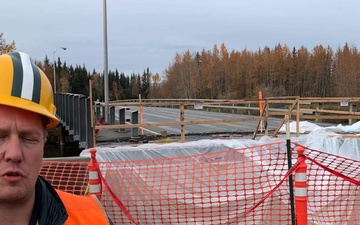 River Road Bridge construction update