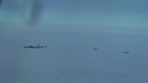 B-52s Integrate with Ukrainian and Polish Fighters