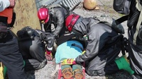 287th MAC Rope Rescue exercise