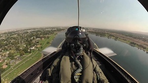 F-35 Demo Team flies at Tri-City Water Follies 2020 Air Show