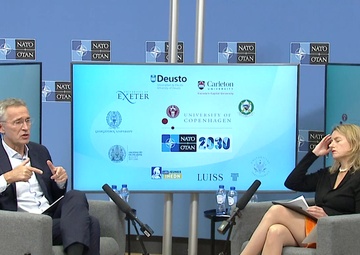 NATO and the security implications of climate change: Speech by NATO Secretary General (Q&amp;As 1/2)