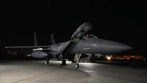 F-15 Night Launch B-Roll