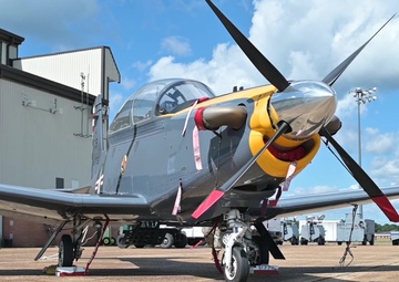 41st FTS heritage aircraft static display