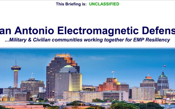 San Antonio Electromagnetic Defense Quarterly Meeting 29 Sept 2020