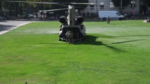1st Battalion, 10th SFG(A) CH-47 Onload And Take Off From Panzer Kaserne
