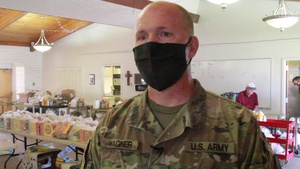 U.S. Army Arizona National Guard Staff Sergeant Marcus Wagner speaks about his time on the COVID-19 mission.