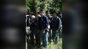 Marine Canvassing Recruiter Explains His Passion for Living History