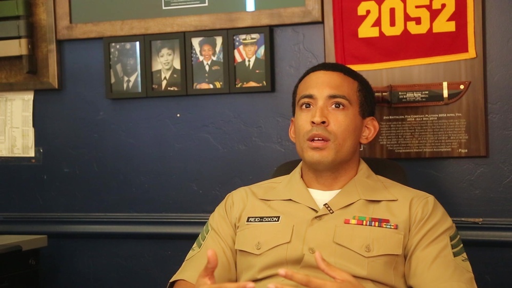 DVIDS - Video - Sargeant Reid-Dixon talks about his family's military ...