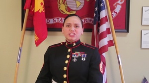 SSgt Manning talks about her journey to becoming a United States Marine