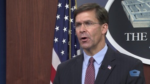 Secretary of Defense Esper Message on National Cybersecurity Awareness Month 2020