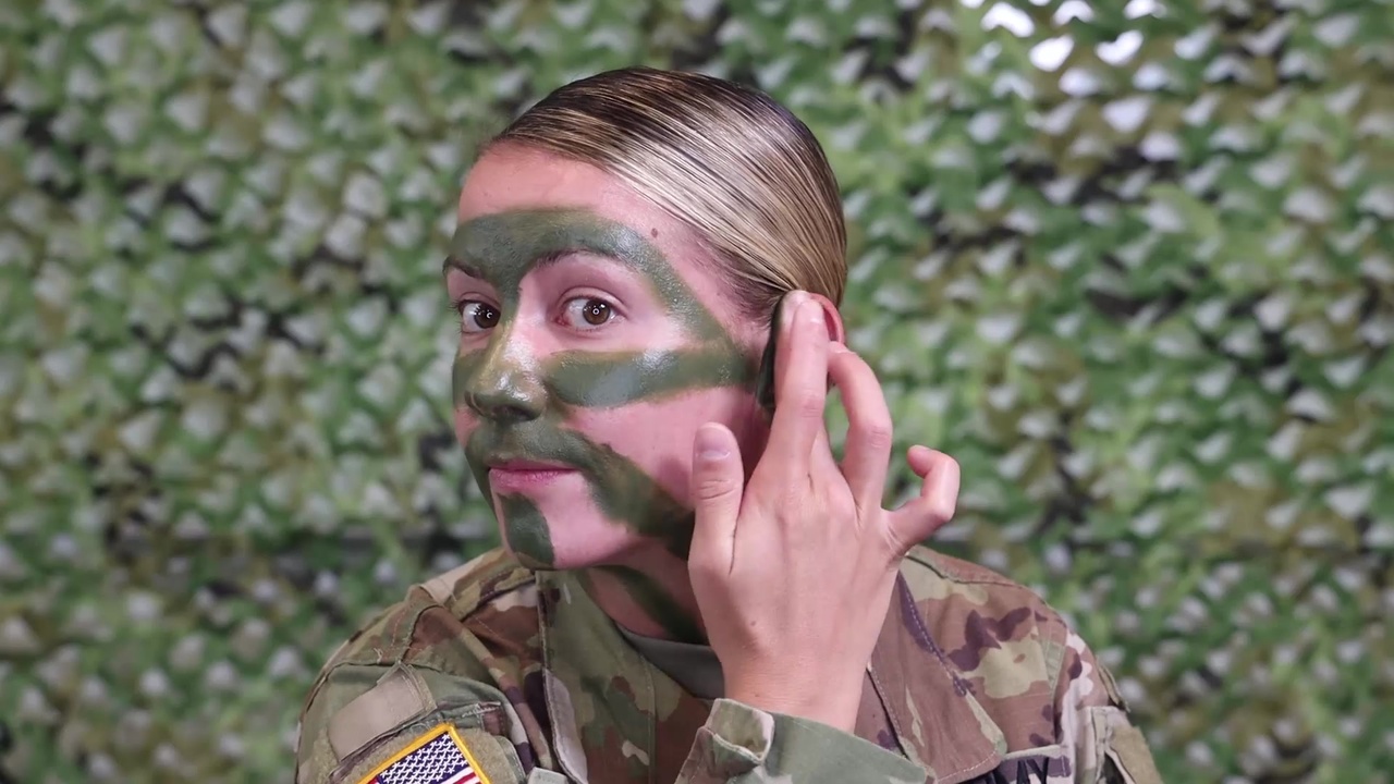 Camo Face Paint - How to Apply Correctly 