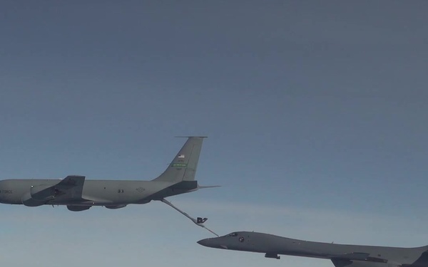345th Expeditionary Bomb Squadron Sept. 18 sortie b-roll