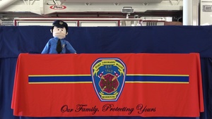Fort Leonard Wood Fire Department Fire Prevention Week Puppet Show