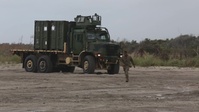 LCAC landing at Onslow beach