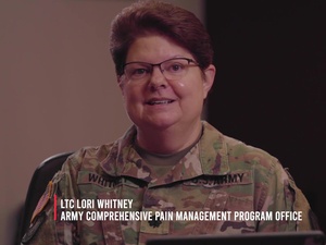 LTC Whitney speaks about Army Pain Management