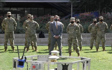 Secretary of the Army Tours the UT Robotics Center of Excellence