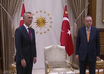 NATO Secretary General holds bilateral meeting with Turkish President