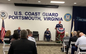 Fifth Coast Guard District Change of Command Ceremony
