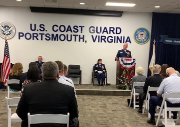 Fifth Coast Guard District Change of Command Ceremony