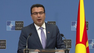 Joint press point by the NATO Secretary General and the Prime Minister of North Macedonia (opening remarks)