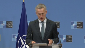 NATO Secretary General holds joint press point with President of Republic of Estonia