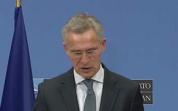 NATO Secretary General holds joint press point with President of Republic of Estonia