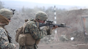 Charlie Battery conducts rifle tables 3-6, PTA (B-Roll)