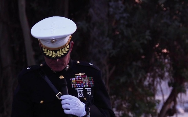 Camp Pendleton hosts the 78th Annual Evening Colors Ceremony