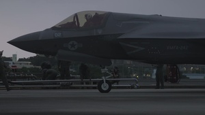 Refueling F-35B Lightning II aircraft