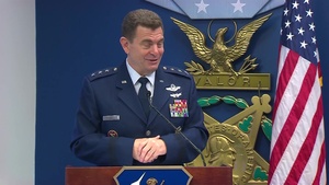 ANG Assumption of Responsibility, Chief Master Sergeant Maurice L. Williams Command Chief Master Sergeant of the Air National Guard hosted by Lt Gen Michael Loh Director of the Air National Guard