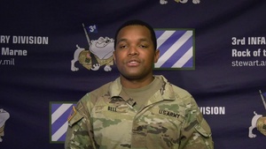 Sgt. Xavier Bell North Carolina Tarheels Shout-out