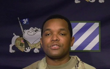 Sgt. Xavier Bell North Carolina Tarheels Shout-out