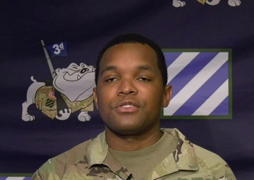 Sgt. Xavier Bell North Carolina Tarheels Shout-out