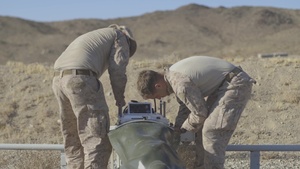 B-Roll of 3d Reconnaissance Battalion Firing 5.56 Rounds During SLTE 1-21
