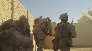 B-Roll of 3/3 Conducting Range 220A MOUT Training During SLTE 1-21