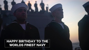 U.S. Navy Celebrates 245 Years