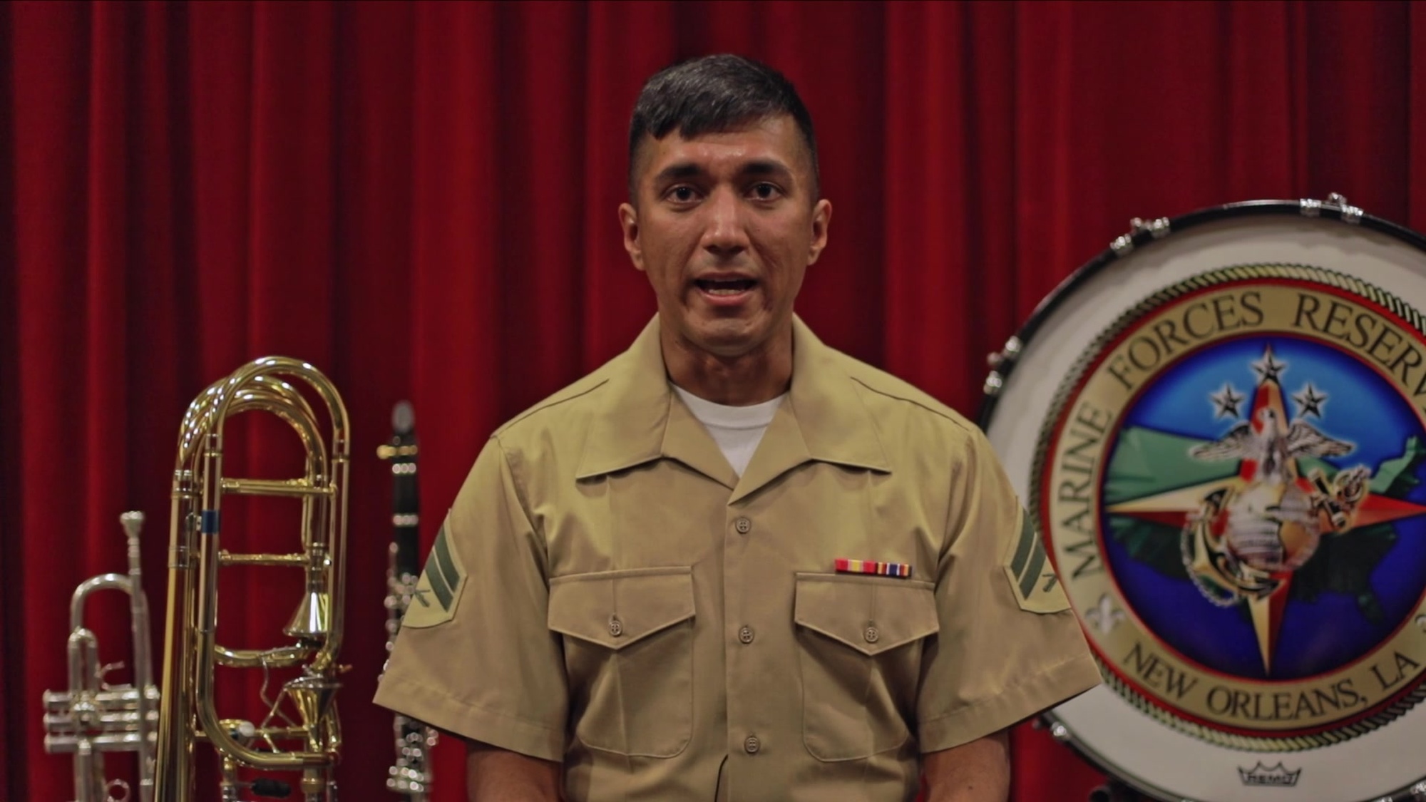 SgtMaj Carlos Ruiz will carry on the privilege and responsibility