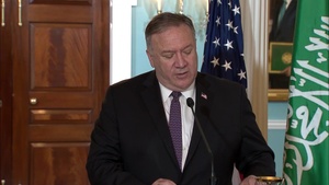 Secretary of State Michael R. Pompeo remarks with His Royal Highness Prince Faisal bin Farhan Al Saud