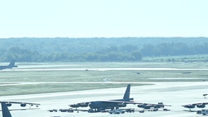 B-52H Stratofortress close formation during readiness exercise