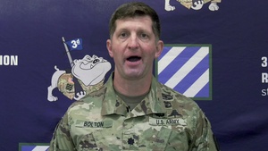 Lt. Col. Stephan Bolton Kansas City Chiefs Sports Team Shout-outs