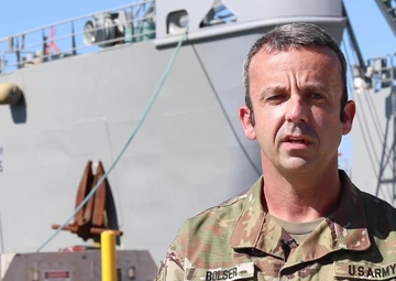 Logistics Support Vessel 5 &amp; 6 homecoming
