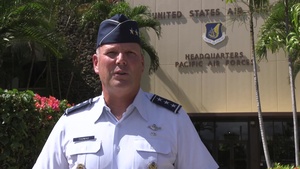 Combined Federal Campaign 2020 PACAF message
