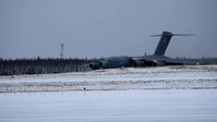 RF-A 21-1 HI-RAIN plane landing