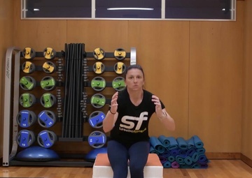 Chair Pistol Squat - Fitness Workout