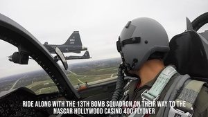 View from a T-38 Talon Flyover