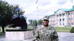 3rd Infantry Division soldier shout-out to the Alabama Crimson Tide