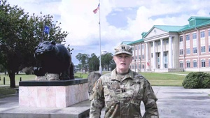 3rd Infantry Division soldier shout-out to the Chicago Bears
