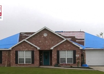 Corps of Engineers installs 10,000th blue roof after hurricanes Laura, Delta